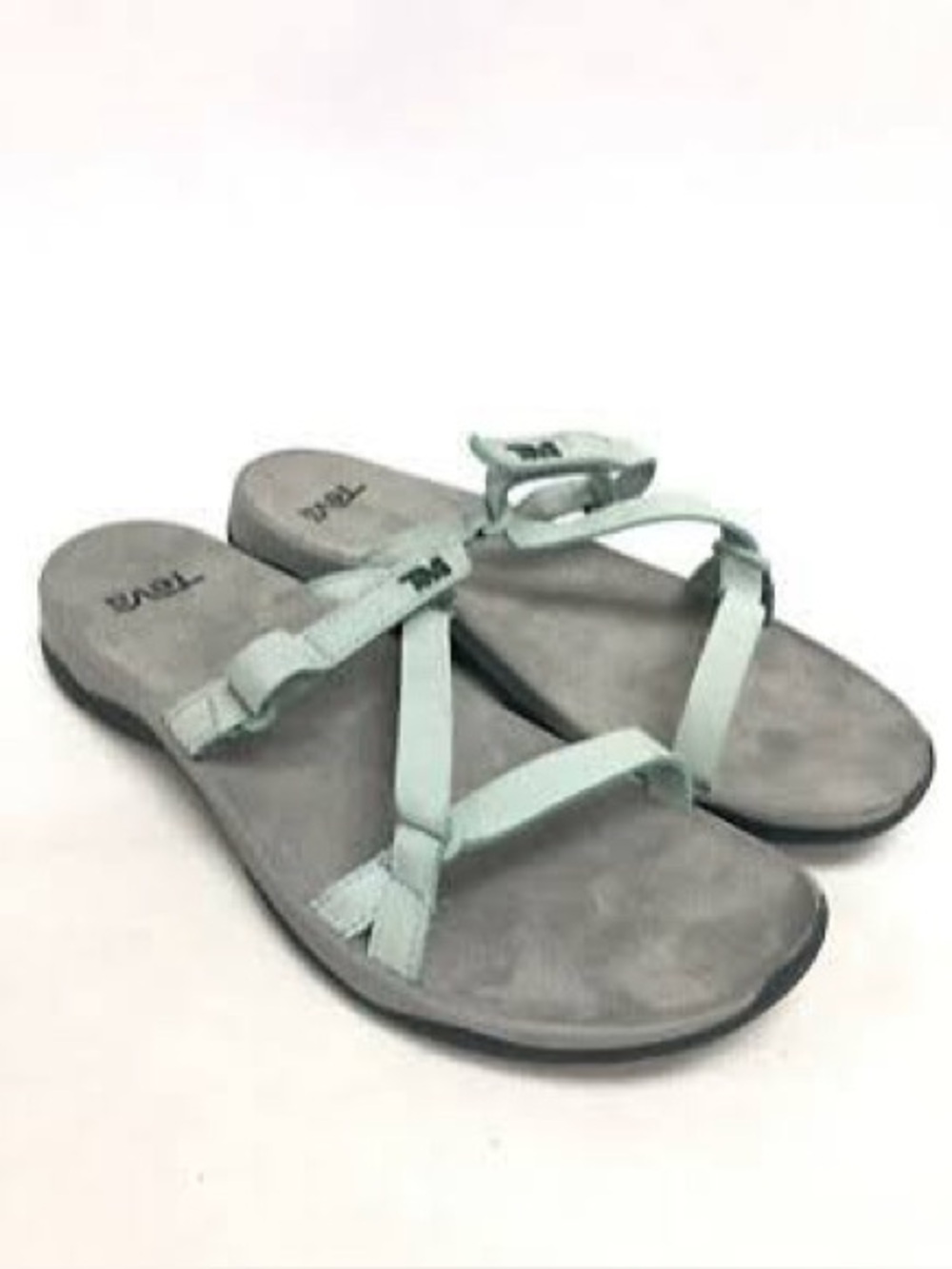 Teva Elzada Leather Slide Sandals